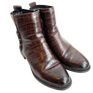 FRANCO SARTO L-Hixton Ankle Boot in Brown Women's Size 7 M